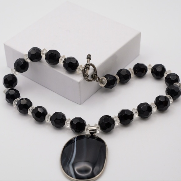 Gorgeous lightweight glass bead choker mermaidcore - Picture 8 of 9